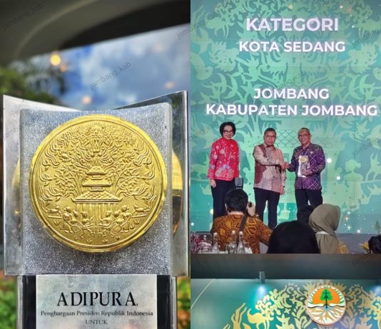 Kabupaten Jombang Kembali Boyong Penghargaan Adipura Lambang Supremasi Bidang Lingkungan Hidup