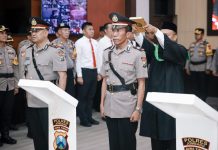 Penyegaran Jabatan, Kapolres Jombang Pimpin Sertijab Tiga Kapolsek