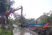 Dinas PUPR Lakukan Normalisasi di Afvour Mojongapit,Ini Penyebabnya
