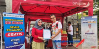 DPMPTSP Jombang Jemput Bola, NIB Gratis Langsung Jadi di CFD